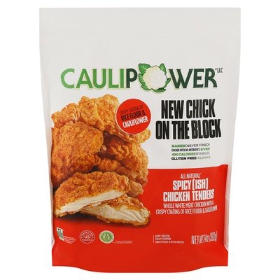 Caulpwr Chkn Tender Spcy 8/14 OZ   [UNFI #76159]