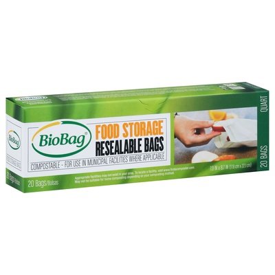 Biobag Food Storage Bag 12/20 CT [UNFI #60760]