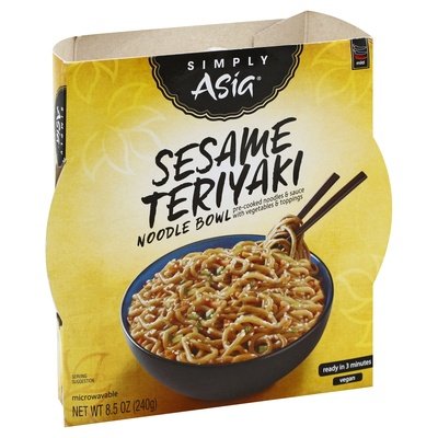 Simply Asia Ssme Teriyaki Noodle Bwl 6/8.5 OZ [UNFI #22393]