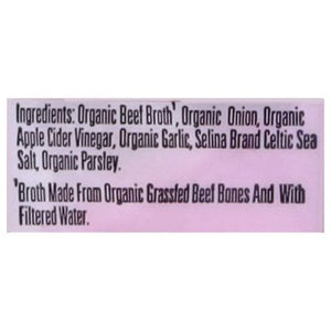 OG2 Bona Beef Bone Broth 6/24 OZ [UNFI #34420]