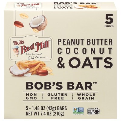 Bobs Red Mill Peanut Butter Coconut & Oats 6/7.4 Oz [UNFI #60295]
