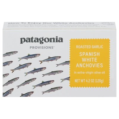 Patagonia Provisions Roasted Garlic Anchovies 10/4.2 OZ [UNFI #77673]