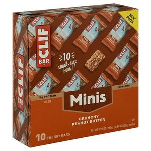 OG3 Clif Bar Crnch Peanut Butter Mini 10CT 9/9.9 OZ [UNFI #10637]