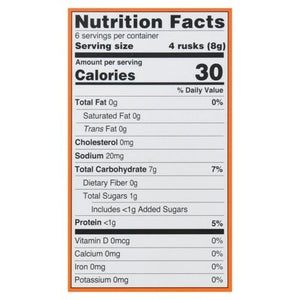 Hot Kid Rice Rusks, Super Tropical 6/1.76 Oz [UNFI #48998]