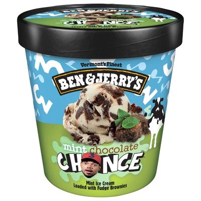 Ben & Jerrys Mint Chocolate Chance 8/Pint [UNFI #79476]