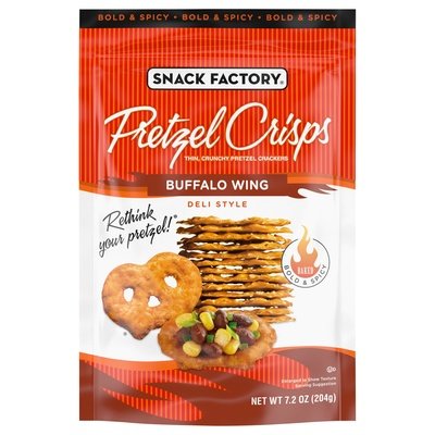 Pretzel Crisps Buffalo Wing 12/7.2 OZ [UNFI #32642]