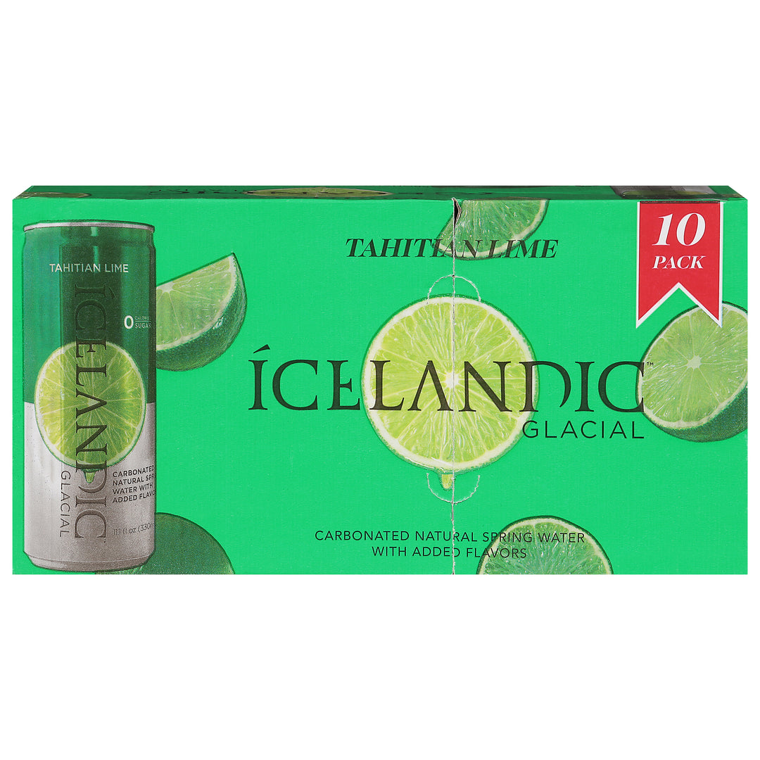 Icelandic Glacial Tahitian Lime - 10 Pack 1/10/11.1 OZ [UNFI #12259] T