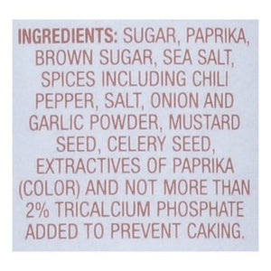 Lillies Q Carolina Dirt Bbq Rub 6/6 Oz [UNFI #61891]