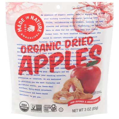 OG2 Made In Nat Apple Slices 6/3 OZ [UNFI #65936]