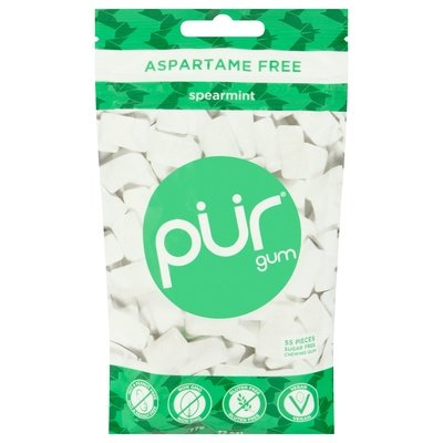 Pur Gum Spearmint 55 Pcs 12/2.72 OZ [UNFI #09787]