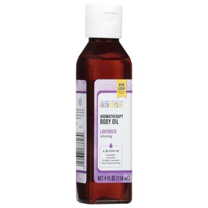 Aura Cacia Bdy Oil Relaxing Lavender 4 OZ [UNFI #55338] T