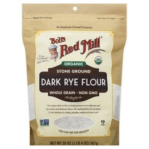 OG2 Bobs Red Mill Dark Rye Flour 4/20 OZ [UNFI #81406]