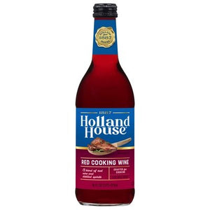 Holland House Red Cooking Wine 10% 12/16 Oz [UNFI #69829]