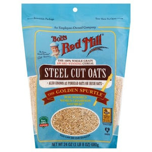 Bobs Red Mill Steel Cut Oats 4/24 OZ [UNFI #18854]