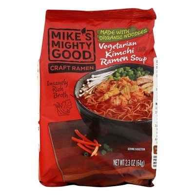 OG3 Mikes Mighty Good Kimchi Ramen Soup 7/2.3 OZ [UNFI #69792]