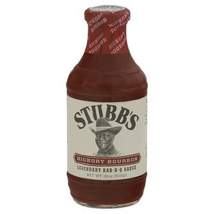 Stubbs Sauce Bbq Hickory Bourbon 6/18 OZ [UNFI #83746]