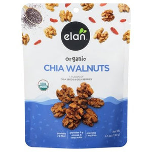 Elan Walnuts Chia 8/4.5 Oz [UNFI #27165]