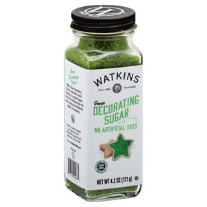 Watkins Green Decorative Sugar 3/4.2 OZ [UNFI #86751]