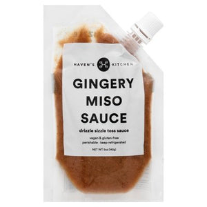 Haven Gingery Miso Sauce 6/5 OZ [UNFI #14382]