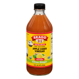 Bragg Apple Cider Vin Citrus Ginger Og2 6/16 OZ [UNFI #33780]