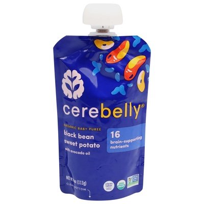 Cerebelly Black Bean Sweet Potato Avocado 6/4 Oz [UNFI #36594]