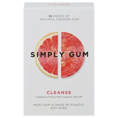 Simply Gum Cleanse Gum Bulk 6/55 CT [UNFI #87213]