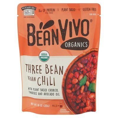 OG2 Beanvivo Three Bean Vegan Chili 6/10 OZ [UNFI #34006]