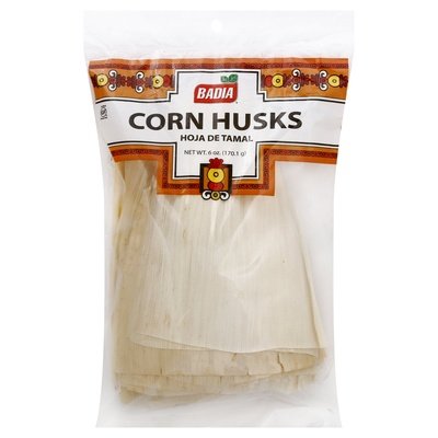 Badia Corn Husks Hoja De Tamal 6/6 OZ [UNFI #63723]