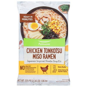 Pulmuone Chicken Tnkotsu Miso Ramen  6/37.5 Oz [UNFI #64154]