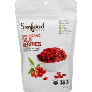 Sunfood Goji Berries 8 Oz [UNFI #40598]