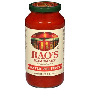 Raos Roasted Red Pepper Pasta Sauce 12/24 Oz [UNFI #60409]