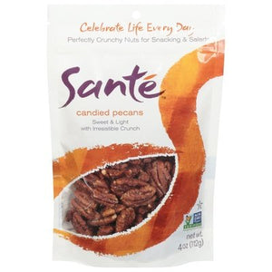 Sante Nuts Candied Pecans 6/4 OZ [UNFI #52378]
