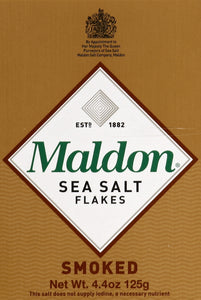 Maldon Crystal Salt Co Flakes Smoked Sea Salt 6/4.4 OZ [UNFI #30413]