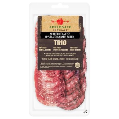 Af Genoa Salami Trio 8/6 OZ [UNFI #01881]