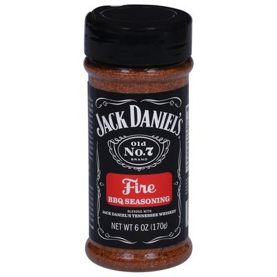 Jack Daniels Fire Bbq Seasoning 6/6 Oz [UNFI #37934]