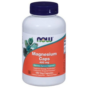 Now Foods Magnesium 400Mg 180 Vcap [UNFI #54794] T