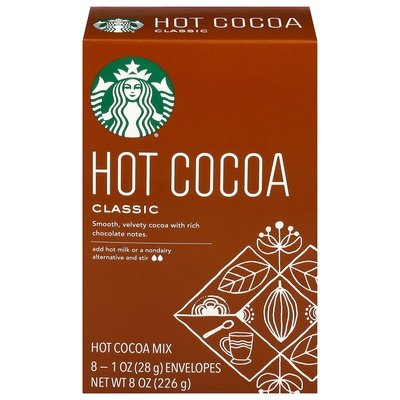 Starbucks Hot Cocoa Classic 6/8/1 Oz [UNFI #44412]