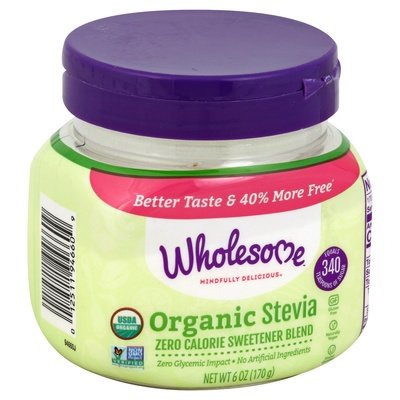 OG2 Wholesome Stevia Spoonable Jar 6/6 OZ [UNFI #34259]