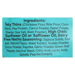 Biena Tasty Thins Nacho Chickpea 12/4 Oz [UNFI #71947]