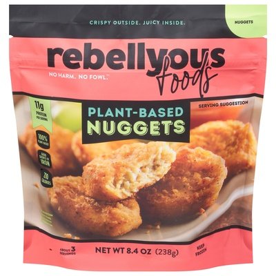 Rebellyous Foods Chicken Nuggets 8/8.4 OZ [UNFI #80440]