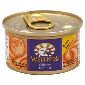 Wellness Cat Food Chicken Entree 24/3 OZ [UNFI #61124] T