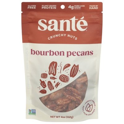 Sante Nuts Bourbon Pecans 6/4 OZ [UNFI #01143]