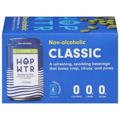 Hop Wtr Classic 4/6/12 OZ [UNFI #87165] T