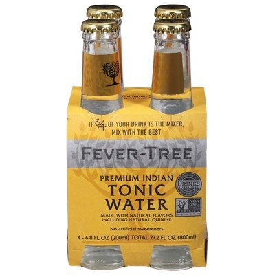 Fever Tree Indian Tonic Water 6.8 6/4/6.8 OZ [UNFI #20211] T