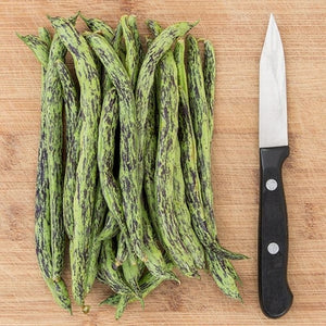 Seeds Rattlesnake Pole Bean: 1 oz Packet [HIGH MOWING #2161.1] T