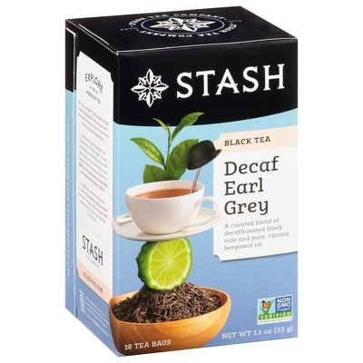 Stash Tea Decaf Earl Grey 6/18 BAG [UNFI #29297]