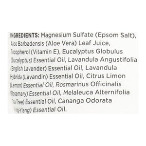 Epsoak Detox Cleanse/Euclypt Esntloil 6/2 Lb [UNFI #49377]