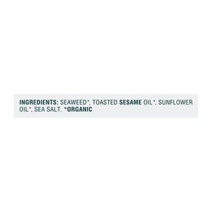 OG2 Gimme Toasted Sesame Seaweed Snack 12/.35 OZ [UNFI #32262]