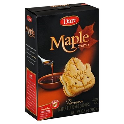 Dare Maple Leaf Creme 12/10.6 OZ [UNFI #16800]