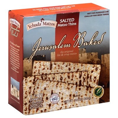 Yehuda Matzo, Thin, Salted 12/10.5 Oz [UNFI #82950]